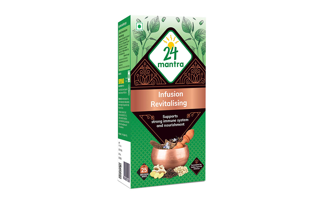 24 Mantra Infusion Revitalising    Box  37.5 grams